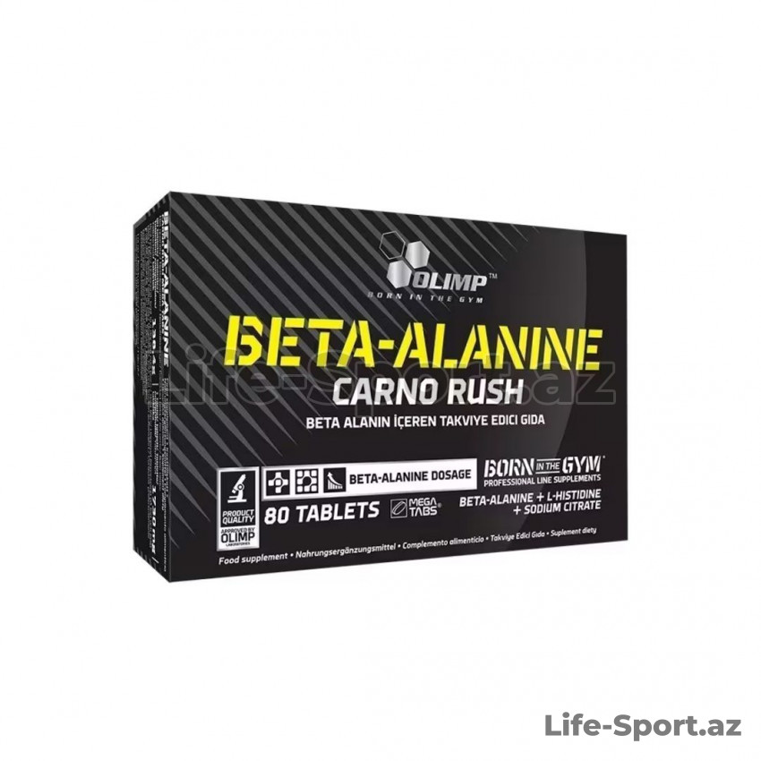 OLİMP BETA-ALANİNE CARNO RUSH 80 TABLET